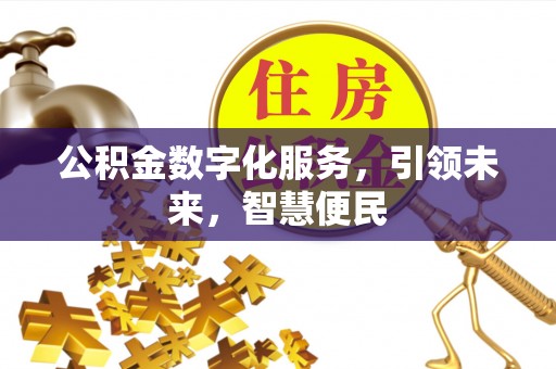 嘉定公积金数字化服务，引领未来，智慧便民