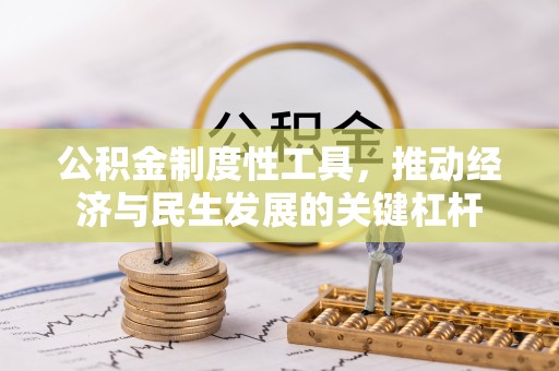 嘉定公积金制度性工具，推动经济与民生发展的关键杠杆