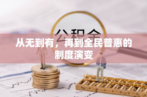 嘉定从无到有，再到全民普惠的制度演变
