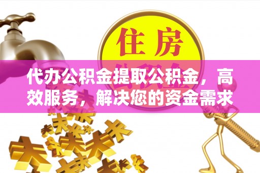 嘉定代办公积金提取公积金，高效服务，解决您的资金需求