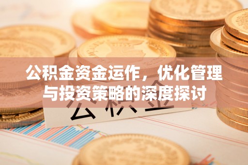 嘉定公积金资金运作，优化管理与投资策略的深度探讨
