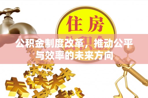嘉定公积金制度改革，推动公平与效率的未来方向