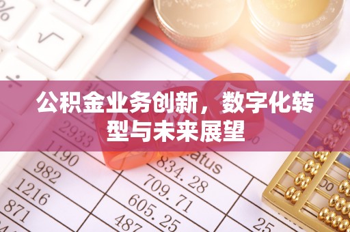 嘉定公积金业务创新，数字化转型与未来展望