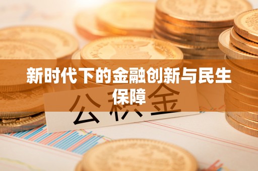 嘉定新时代下的金融创新与民生保障